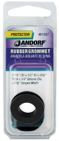 (image for) Jandorf 61507 Grommet, 1/2 in ID, 31/32 in OD, Rubber, Black, 9/32 in Thick Panel