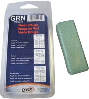 (image for) Dico 7100970 Buffing Compound, 1/2 in Thick, Emerald Green Rouge, Green