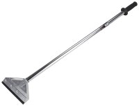(image for) ProSource 14086 Floor Scraper, 8 in L Blade, 8 in W Blade, HCS Blade, Telescopic Handle, Steel Handle