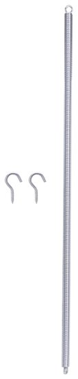 (image for) ProSource LR100 Door Spring, 5/16 in Dia, 16 in L, Steel, Zinc