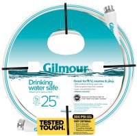 (image for) Gilmour 894251-1001 Safe Hose, 5/8 in ID, 25 ft L, White