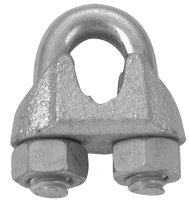 (image for) Baron 260-1 Wire Rope Clip, Malleable Iron, Galvanized