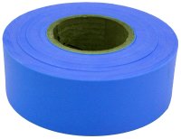 (image for) CH Hanson 17023 Flagging Tape, 300 ft L, 1-3/16 in W, Blue, Polyethylene