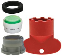(image for) Plumb Pak PP800-223LF Faucet Aerator Male, Plastic, 1.5 gpm