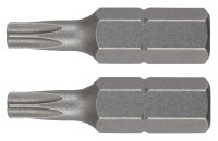 (image for) Irwin IWAF21TS202 Tamper-Resistant Insert Bit, T20 Drive, Torx Drive, 1/4 in Shank, Hex Shank, 1 in L