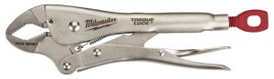 (image for) Milwaukee Torque Lock 48-22-3610 Locking Plier, 10.2 in OAL, 1-7/8 in Jaw Opening, Ergonomic Handle, 19/32 in W Jaw