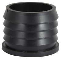 (image for) ProSource 22U-205 Hub Donut, 2 x 2 in, PVC, Black