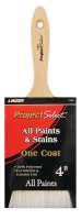 (image for) Linzer WC 1140-4 Paint Brush, 4 in W, 3-3/4 in L Bristle, Varnish Handle