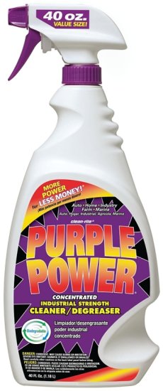 (image for) Purple Power 4319PS Cleaner and Degreaser, 40 oz Bottle, Liquid, Characteristic