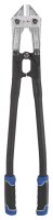 (image for) Vulcan JL-WD-0624 Bolt Cutter, 8 mm Cutting Capacity, Chrome-Molybdenum Steel Jaw, 24 in OAL, Black/Blue Handle