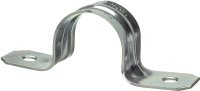 (image for) Halex 61215B Conduit Strap, 1-1/2 in, Steel, 25/BX