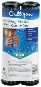 (image for) Culligan D-10A Drinking Water Filter, 5 um Filter, Carbon Impregnated Cellulose Filter Media