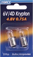 (image for) Dorcy 41-1663 Replacement Bulb, 4.8 V, 0.75 A, Krypton Lamp