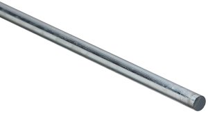 (image for) National Hardware 4005BC Series N179-788 Rod, 3/8 in Dia, 36 in L, Steel, Zinc