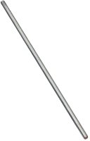 (image for) National Hardware N179-598 Threaded Rod, 5/16-18 Thread, 72 in L, A Grade, Steel, Zinc, UNC Thread