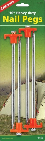 (image for) Coghlan's 8312 Nail Peg, 10 in L, Steel