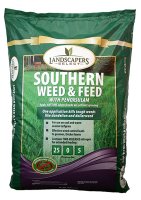 (image for) Landscapers Select 902731 Weed and Feed Fertilizer, 34 lb Bag, Granular, 25-0-5 N-P-K Ratio