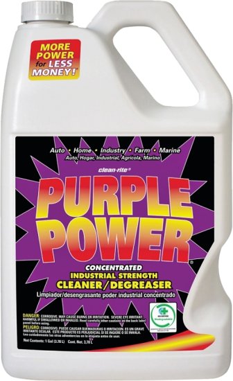 (image for) Purple Power 4320P Cleaner and Degreaser, 1 gal Bottle, Liquid, Characteristic