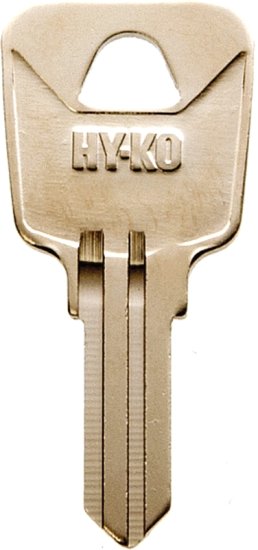 (image for) Hy-Ko 11010SS5 Key Blank, Stainless Steel, For: Sentry Safe Cabinet, House Locks and Padlocks, SS5 Key Number