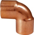 (image for) Copper 90 Degree Elbows-Wrot