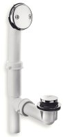 (image for) Danco 51930 Tub Drain Kit, Plastic, White, Chrome, For: Standard Size Tubs