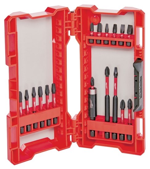 (image for) Milwaukee 48-32-4403 Impact-Duty Driver Bit Set, 18-Piece, Steel