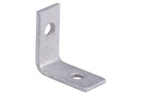 (image for) ProSource CB-G01-C4PS Corner Brace, 1 in L, 1 in W, 1/2 in H, Galvanized Steel, Galvanized, 1.8 mm Thick Material