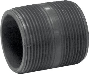 (image for) Lasco 215020BC Pipe Nipple, 1-1/2 in, PVC, SCH 80 Schedule, 2 in L
