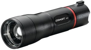 (image for) Coast TT8607CP Flashlight, AAA Battery, Alkaline Battery, LED Lamp, 355 Lumens Lumens, 189 m Beam Distance
