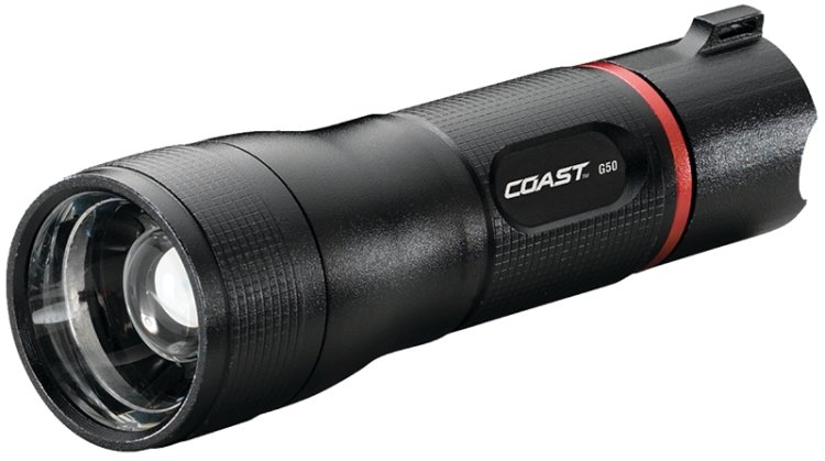 (image for) Coast TT8607CP Flashlight, AAA Battery, Alkaline Battery, LED Lamp, 355 Lumens Lumens, 189 m Beam Distance