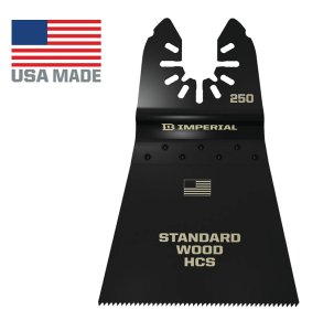 (image for) Imperial Blades IBOA250-1 Oscillating Blade, 2-1/2 in W, One-Size, 12 TPI, HCS, 1/PK