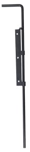 (image for) Adjust-A-Gate UL301 Drop Rod Kit, Steel, Black, Powder-Coated, For: Double Drive Gate