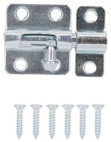 (image for) ProSource CL-199-PS Barrel Bolt, Steel, Zinc