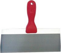 (image for) Marshalltown BSTK8P Knife, 8 in W Blade, Steel Blade, Tapered Blade, Contour-Grip Handle, Plastic Handle