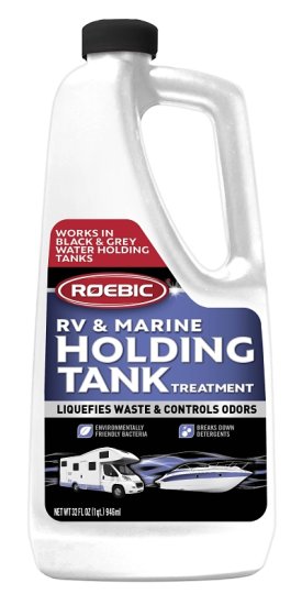 (image for) Roebic RV-Q Marine Black Water Treatment, 1 qt, Bottle, Liquid, Clean