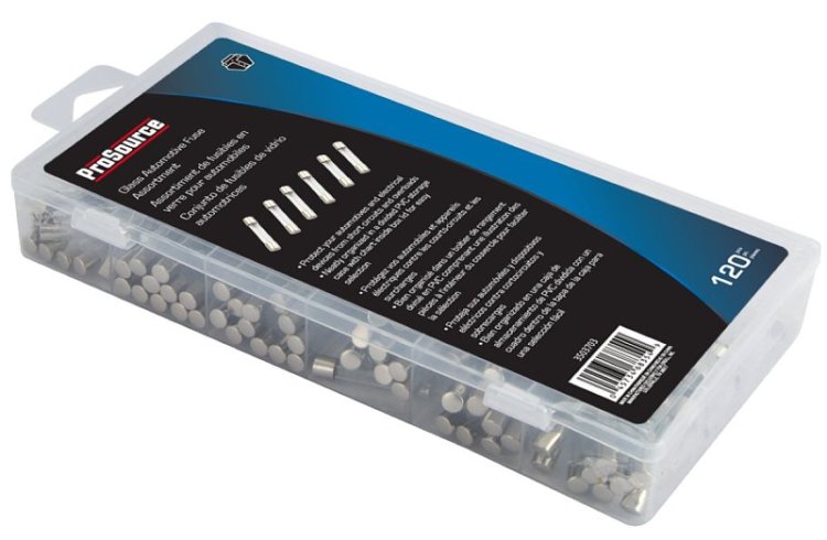 (image for) ProSource 91145 AGC Automotive Glass Fuse Assortment, 220 V, 5, 10, 15, 20, 25, 30 A