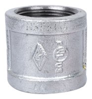 (image for) ProSource 21-1 1/4G Pipe Coupling, 1-1/4 in, Threaded, Malleable Steel, SCH 40 Schedule, 300 psi Pressure