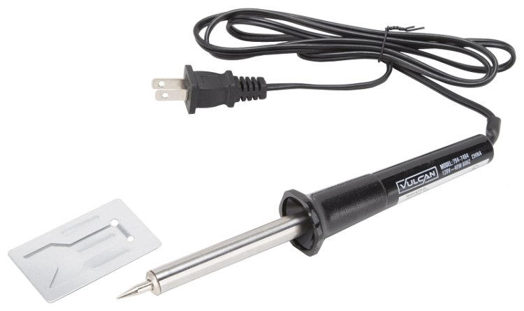 (image for) Vulcan JL-75801 Soldering Iron, 120 V, 0.33 A, 40 W, Needle Tip, Stainless Steel Tip