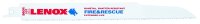 (image for) Lenox 20597960R Reciprocating Saw Blade, 1 in W, 9 in L, 10 TPI, Bi-Metal Cutting Edge