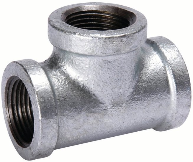 (image for) B & K 510-610BC Pipe Tee, 3 in, Threaded