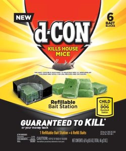 (image for) d-CON 98665 Refillable Bait Station, Solid