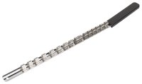 (image for) Vulcan MT6579262 Socket Clip Rail, 16-Drive Clip, 17 in L, Steel, Black/Silver