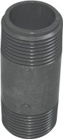 (image for) Genova P-34-3 Pipe Nipple, 3/4 in, MIP x MIP, PVC, Gray, SCH 80 Schedule, 3 in L