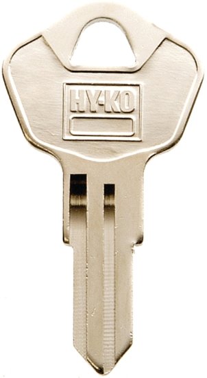 (image for) Hy-Ko 11010SS4 Key Blank, Stainless Steel, For: Sentry Safe Cabinet, House Locks and Padlocks, SS4 Key Number