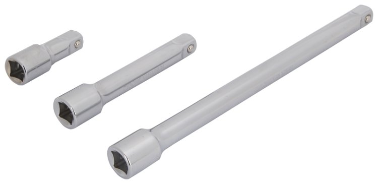 (image for) Vulcan TS-3PC-EB1/2 Extension Bar Set, 2-1/2 in L, Chrome