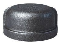 (image for) ProSource 18-2B Pipe Cap, 2 in, FIP, Malleable Iron, 40 Schedule, 300 psi Pressure