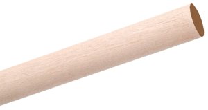 (image for) Waddell 6310UB Dowel Rod, Round, 5/8 in Dia, 36 in L, Hardwood