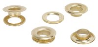 (image for) Vulcan JL-VT15989 Grommet, 25-Piece, Brass Grommet, Brass Grommet, Brass Grommet