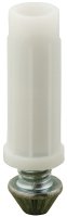 (image for) Prime-Line N 6696 Door Pivot, 7/16 in Dia Base, 1-3/8 in H Base, Nylon/Steel