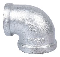(image for) ProSource PPG90R-32X25 Reducing Pipe Elbow, 1-1/4 x 1-1/4 x 1 x 1 in, Threaded, 90 deg Angle, SCH 40 Schedule